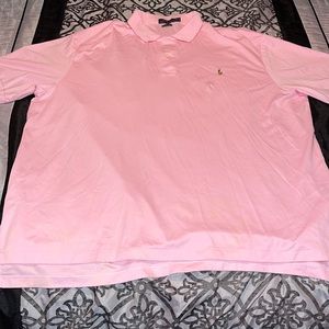 Brand newish worn once Polo Ralph Lauren 2xb Pink polo